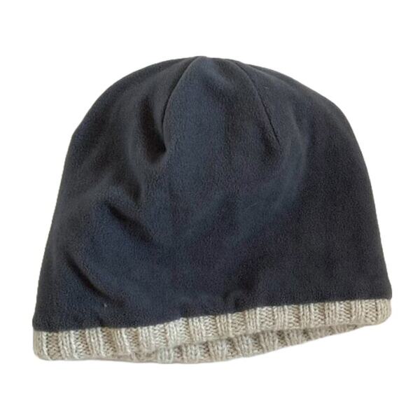 Under Armour Ivory/Cream/Neutral Halftime Cable Knit Beanie/Hat Fleece Lined - Picture 5 of 7